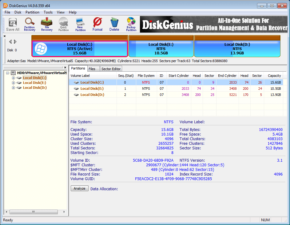 Windows 8 DiskGenius Free 5.6.1.1580 full Windows 8 DiskGenius Free full