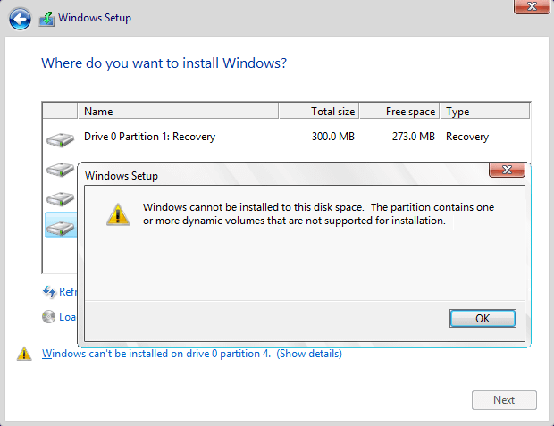 Solved: Windows Cannot Installed to