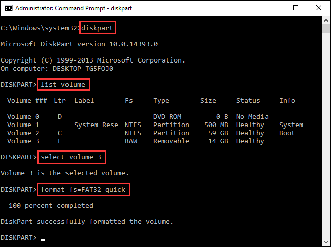 Free USB RAW Format Tool