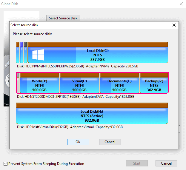 clone hard drive to smaller SSD