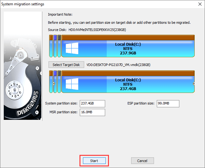 convert a physical Windows PC to VMware