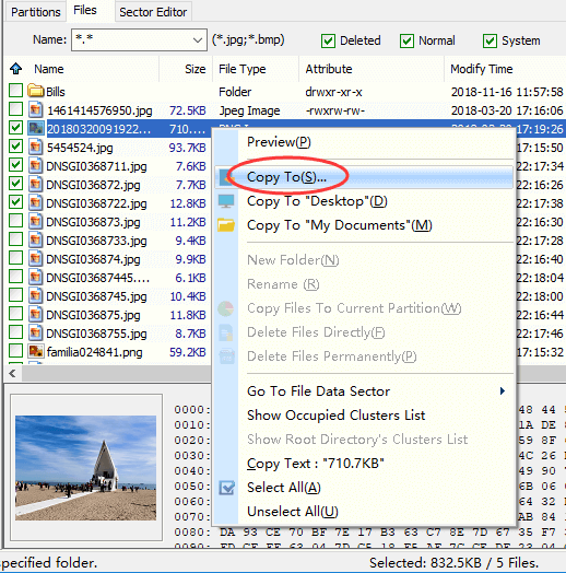 Undelete Partition