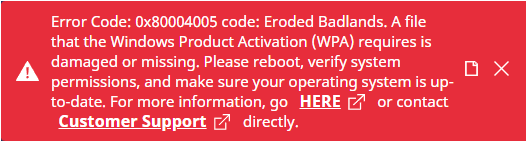 0x80004005