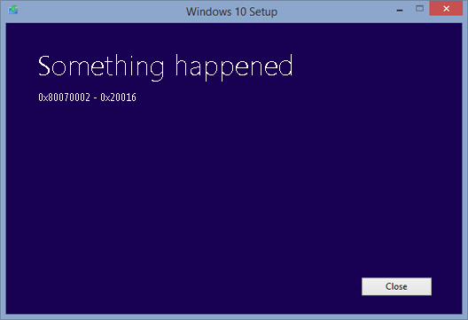 Fix Issues Related To Error Code 0x80070002