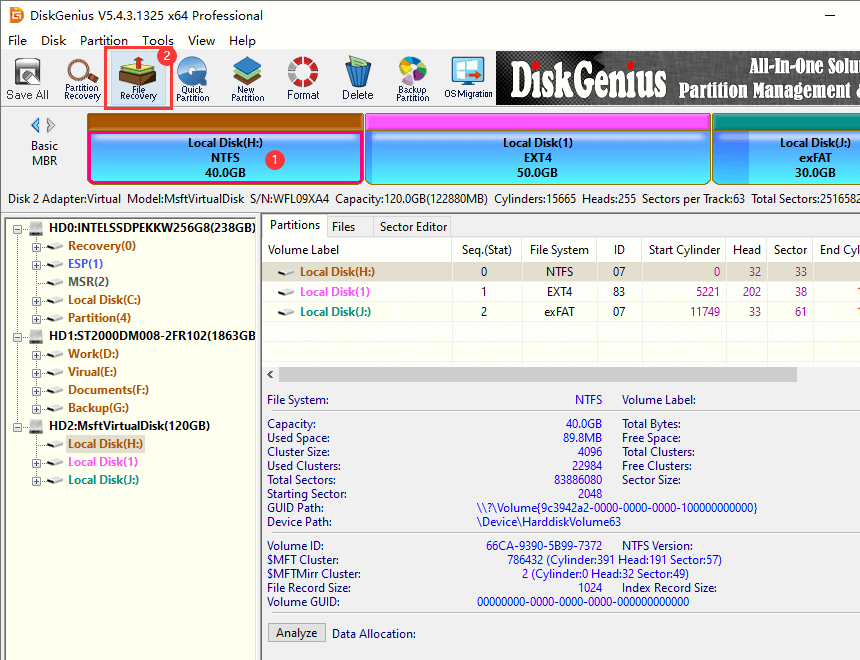 The Disk Structure Is Corrupted and Unreadable