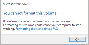 How To Format C Drive In Windows 10 8 7 3 Methods