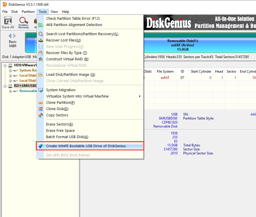 Windows cannot format the system partition on this disk