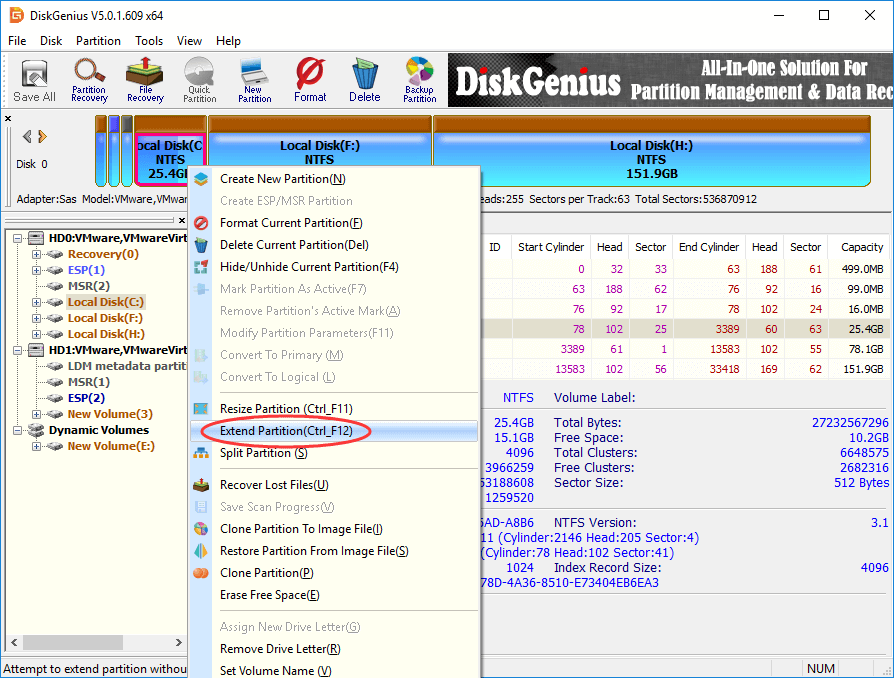 How to Increase C Drive Space