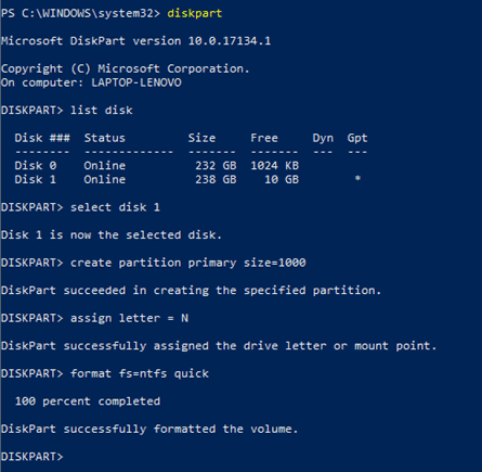 partition SSD