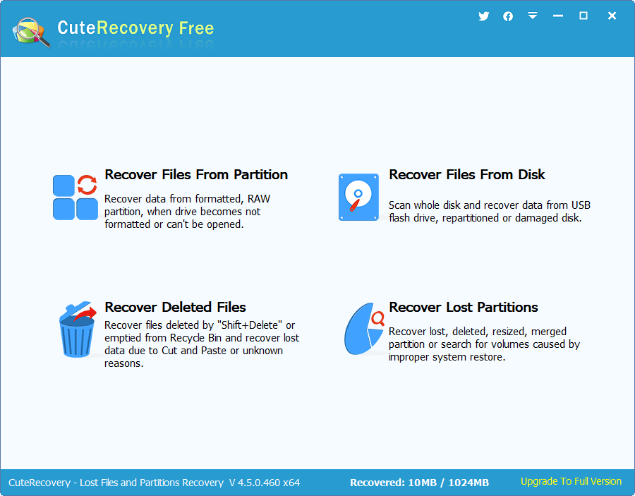 Data Recovery Software for Windows 10 64 Bit Free Download