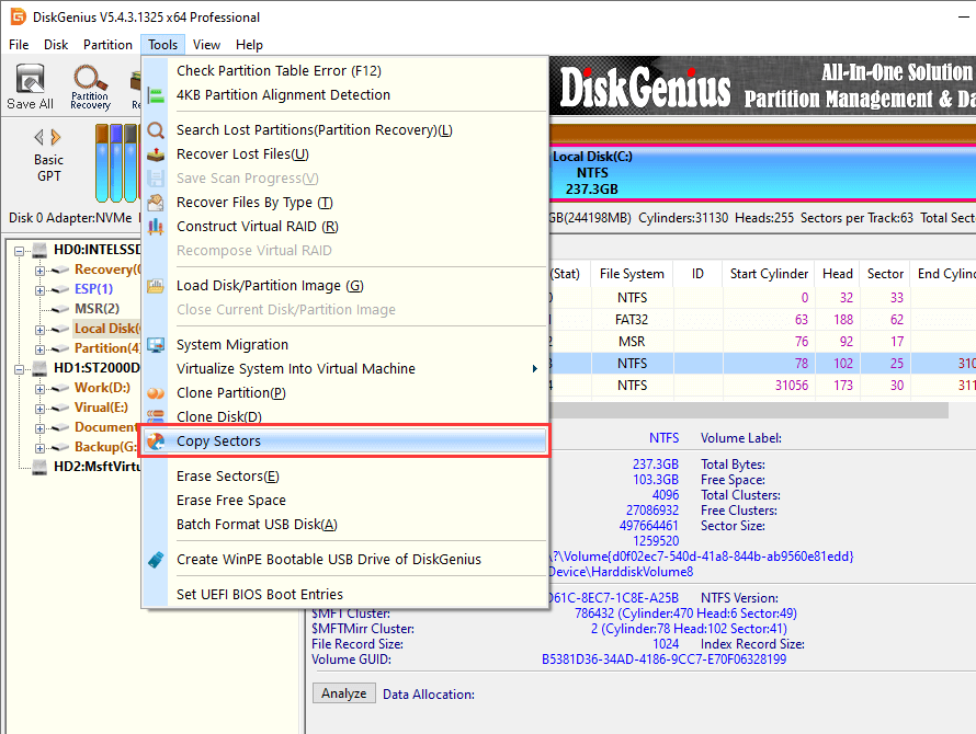 Camera photo recovery