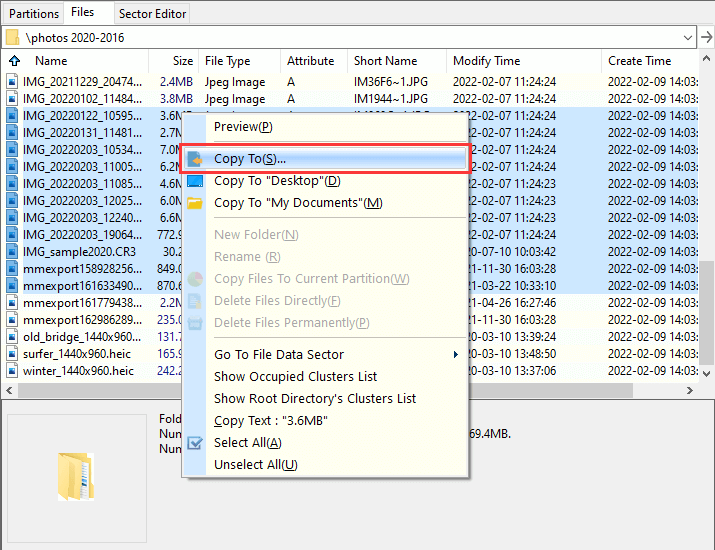 Recover Data from HDD