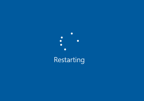 Windows 10 Stuck on Restarting