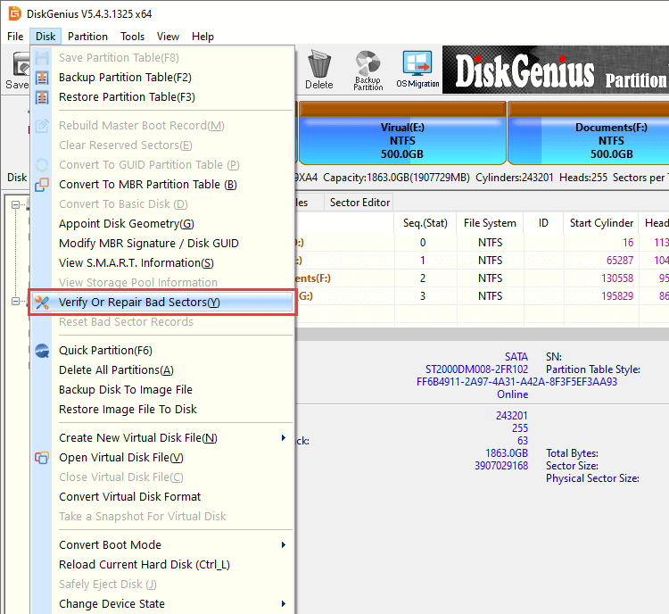 How to recover data from crashed internal hard disk