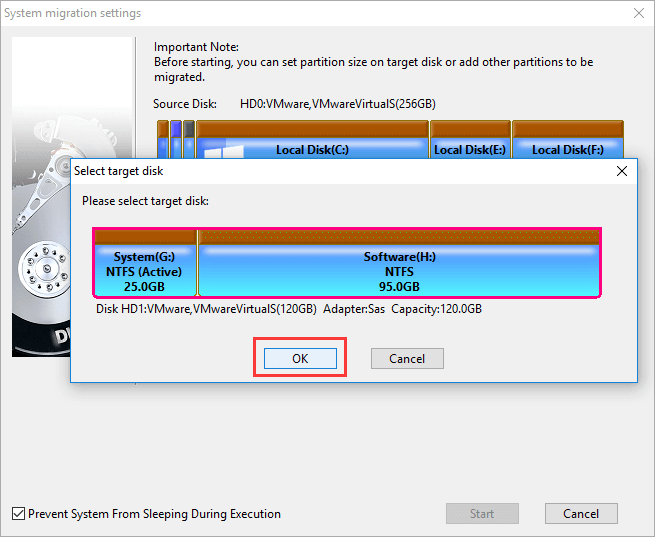 clone Windows 10 to a smaller SSD free