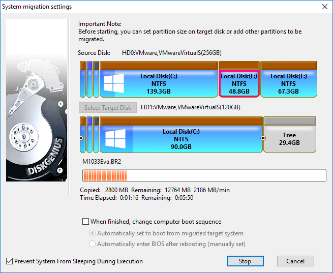 clone hard drive to smaller SSD