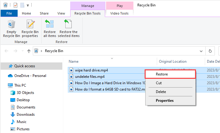 How To Recover Deleted Files