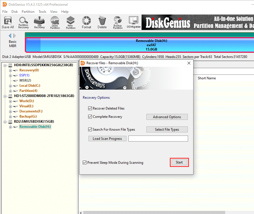 unformat partition