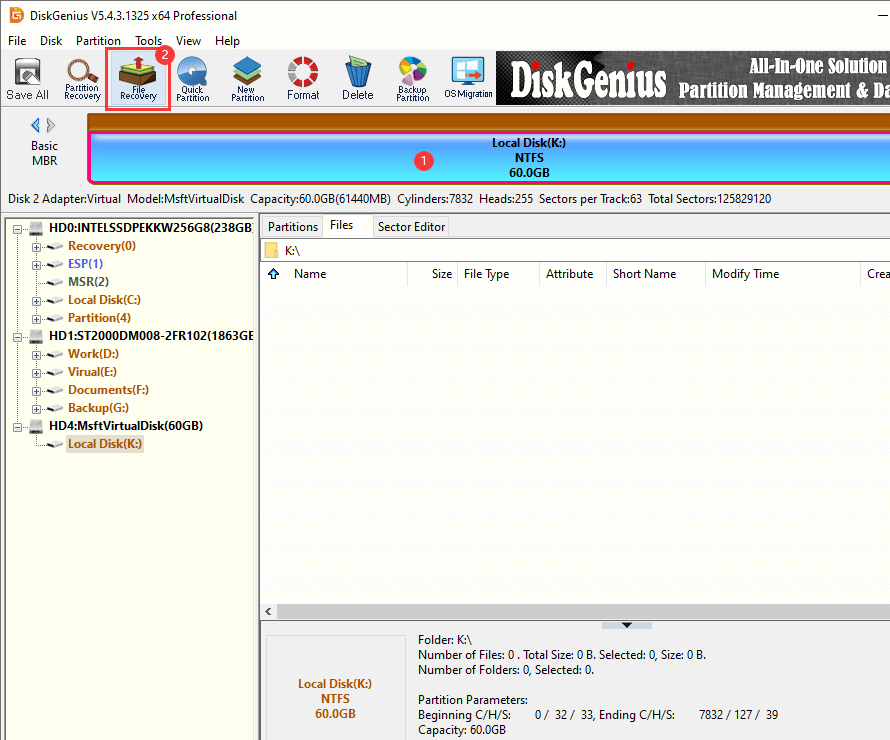 Recover Data from HDD