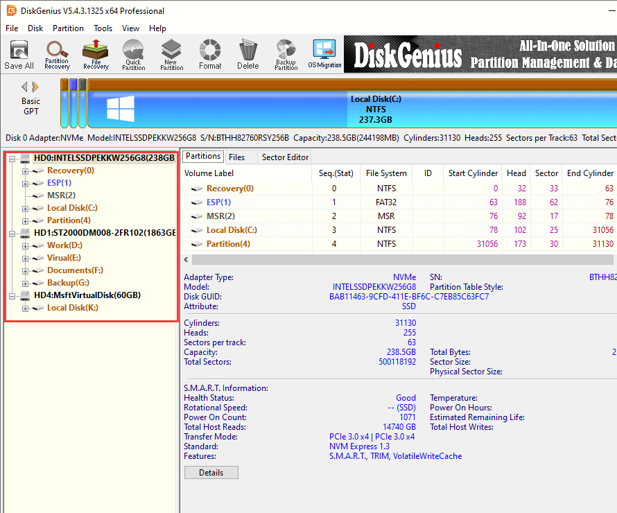 hdd bad sector repair tool for windows 10