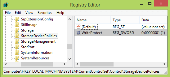 How "The disk protected" error on USB drives?