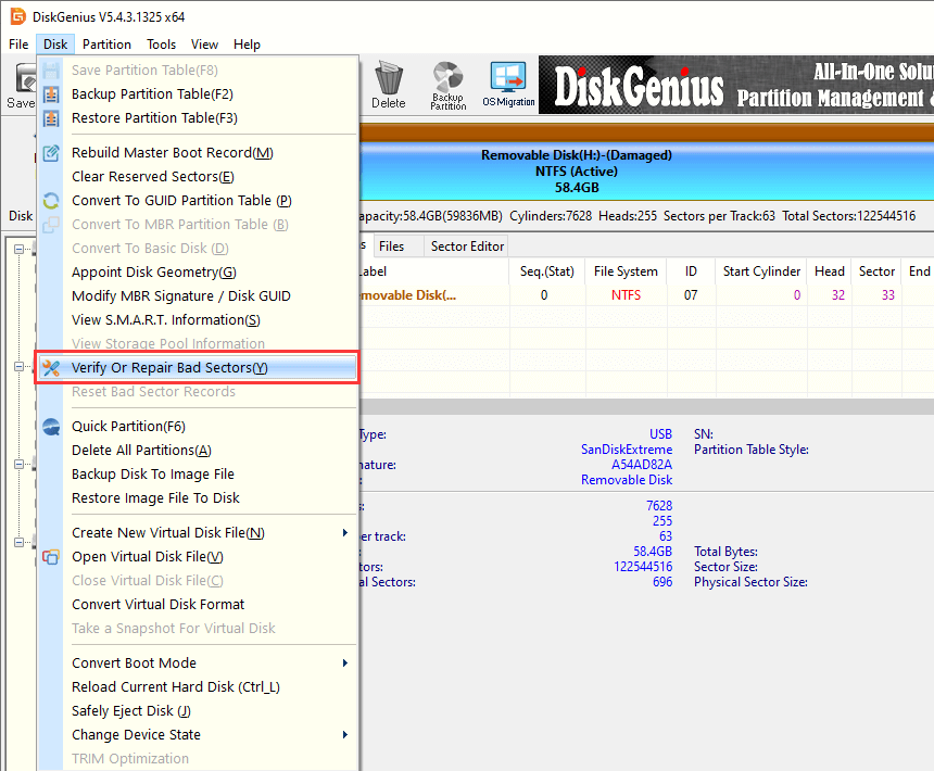 hard drive parameter incorrect