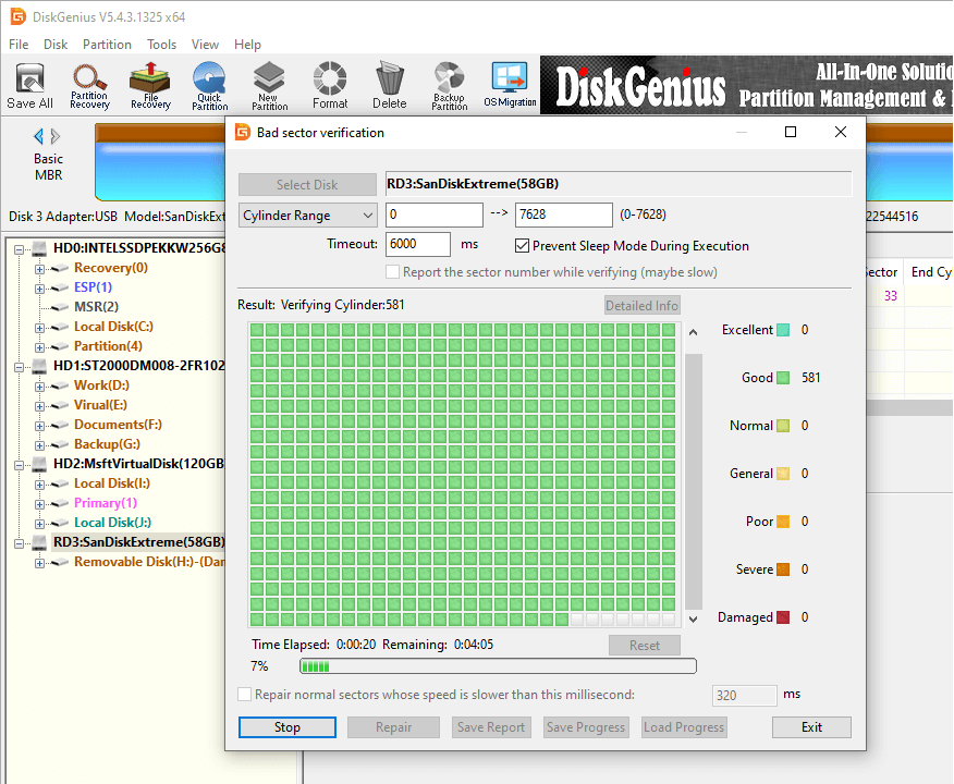 Virtual Disk Service Error