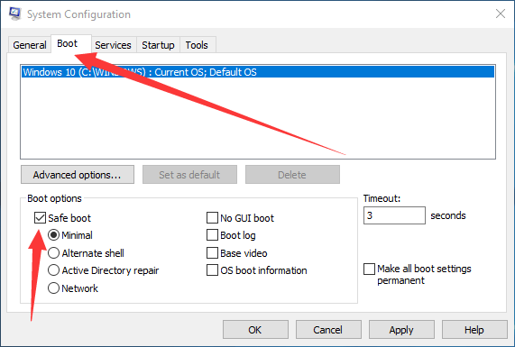 Restart to Repair Drive Errors