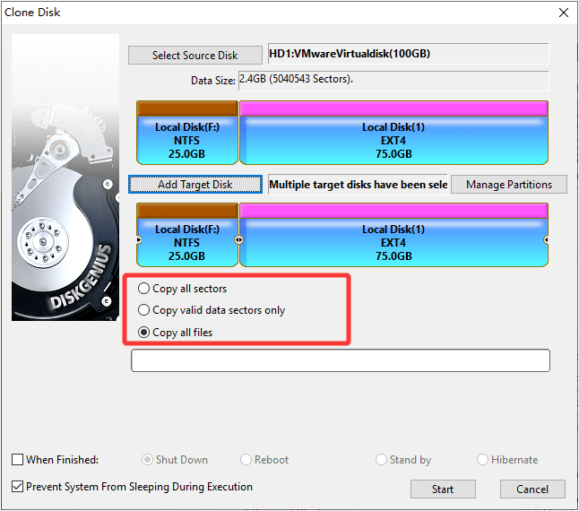 Clone Disk