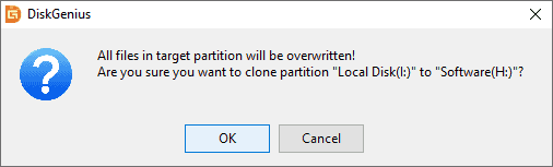 Clone Partition (Copy Partition)