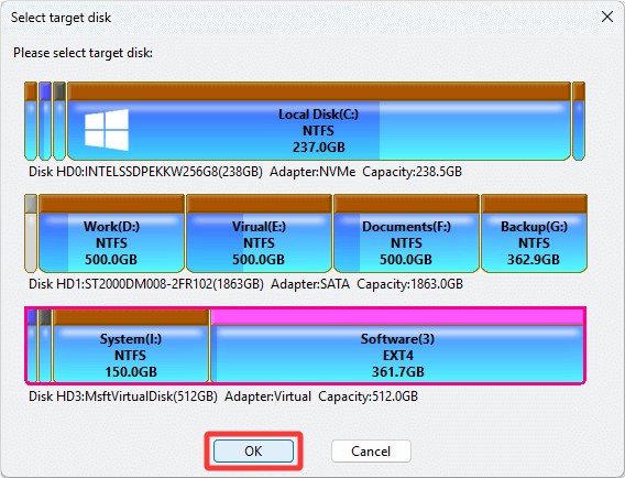 Restore Disk From Image File