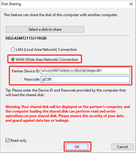 share disk