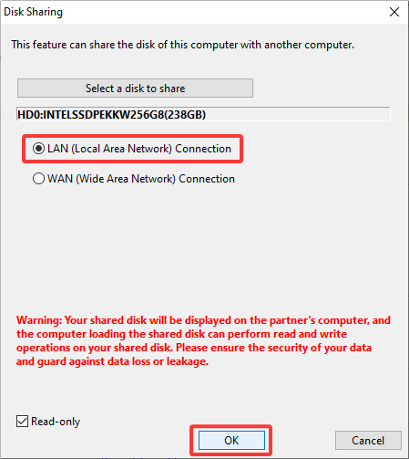 share disk