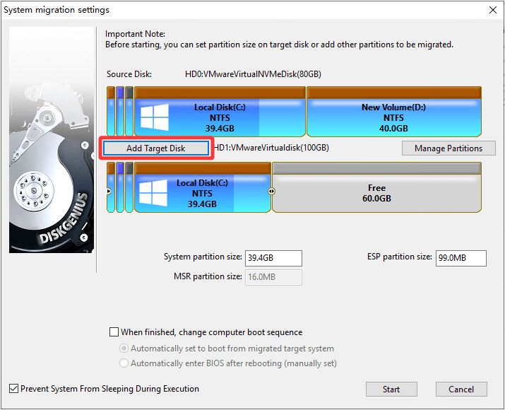 migrating windows to multiple SSDs or HDDs simultaneously